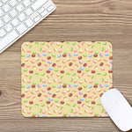Pastel Macaron Pattern Print Mouse Pad
