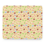 Pastel Macaron Pattern Print Mouse Pad