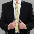 Pastel Macaron Pattern Print Necktie