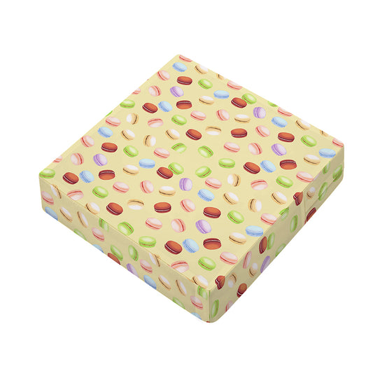 Pastel Macaron Pattern Print Outdoor Seat Cushion Cover