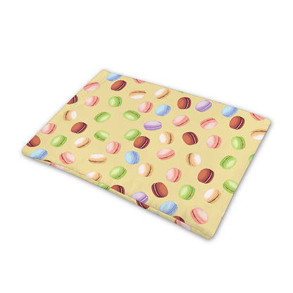 Pastel Macaron Pattern Print Pet Cooling Mat Cover