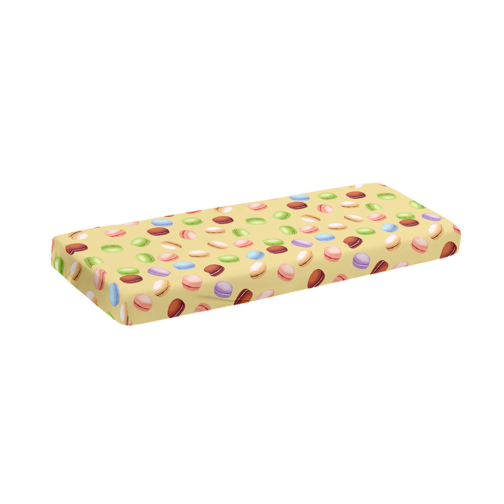 Pastel Macaron Pattern Print Piano Keyboard Cover