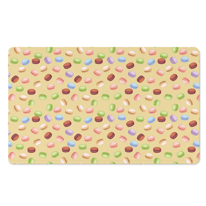 Pastel Macaron Pattern Print Polyester Doormat