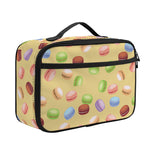 Pastel Macaron Pattern Print Portable Lunch Bag