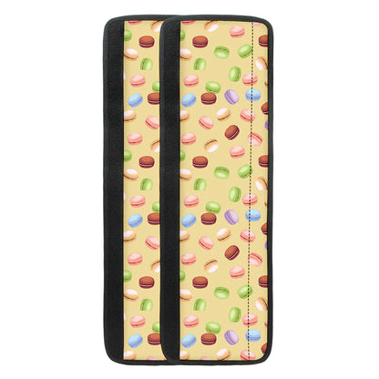 Pastel Macaron Pattern Print Refrigerator Handle Covers