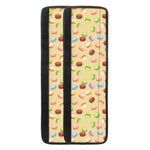 Pastel Macaron Pattern Print Refrigerator Handle Covers