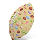 Pastel Macaron Pattern Print Rugby Ball