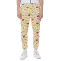 Pastel Macaron Pattern Print Joggers