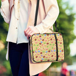 Pastel Macaron Pattern Print Shoulder Strap Bible Bag