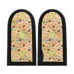 Pastel Macaron Pattern Print Skillet Handle Cover