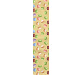 Pastel Macaron Pattern Print Table Runner