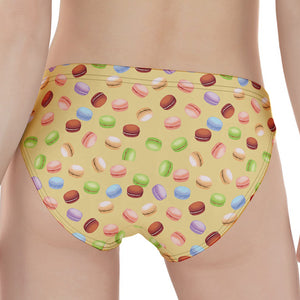 Pastel Macaron Pattern Print Women's Panties