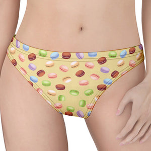 Pastel Macaron Pattern Print Women's Thong