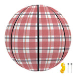 Pastel Madras Pattern Print Basketball