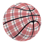 Pastel Madras Pattern Print Basketball