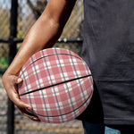 Pastel Madras Pattern Print Basketball