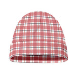 Pastel Madras Pattern Print Beanie