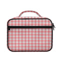 Pastel Madras Pattern Print Briefcase Bible Bag