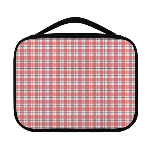 Pastel Madras Pattern Print Classic Bible Case