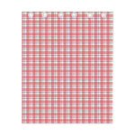 Pastel Madras Pattern Print Curtain