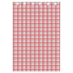 Pastel Madras Pattern Print Curtain