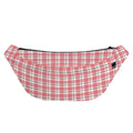 Pastel Madras Pattern Print Fanny Pack