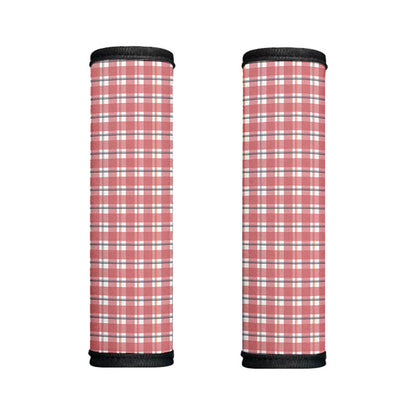 Pastel Madras Pattern Print Handle Covers