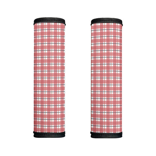 Pastel Madras Pattern Print Handle Covers