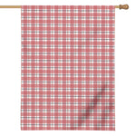 Pastel Madras Pattern Print House Flag