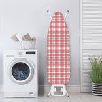 Pastel Madras Pattern Print Ironing Board Cover