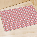 Pastel Madras Pattern Print Polyester Doormat