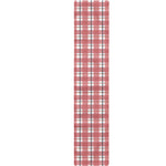 Pastel Madras Pattern Print Table Runner