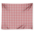 Pastel Madras Pattern Print Tapestry