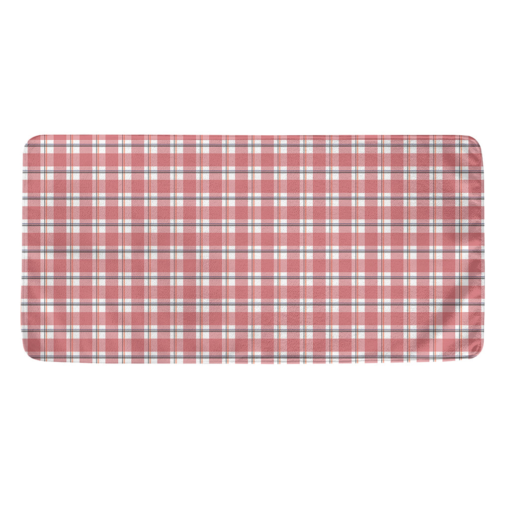 Pastel Madras Pattern Print Towel