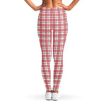 Pastel Madras Pattern Print Women's Leggings