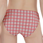 Pastel Madras Pattern Print Women's Panties