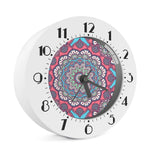 Pastel Mandala Bohemian Pattern Print Alarm Clock