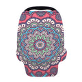 Pastel Mandala Bohemian Pattern Print Baby Seat Cover