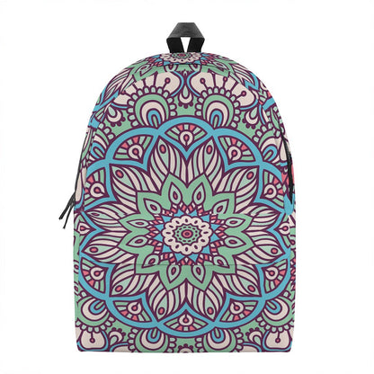 Pastel Mandala Bohemian Pattern Print Backpack