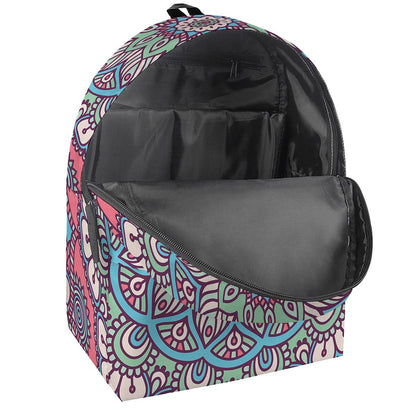 Pastel Mandala Bohemian Pattern Print Backpack