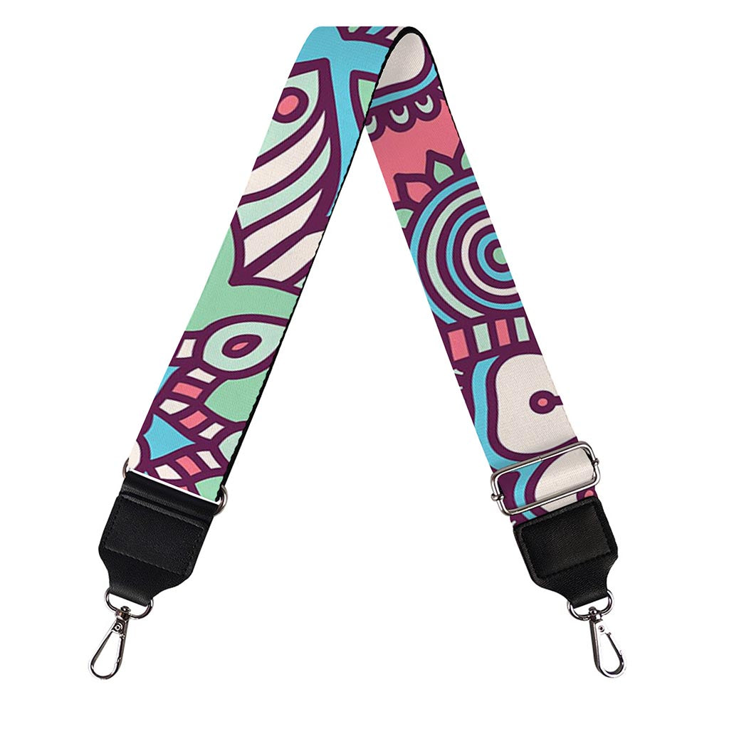 Pastel Mandala Bohemian Pattern Print Bag Strap