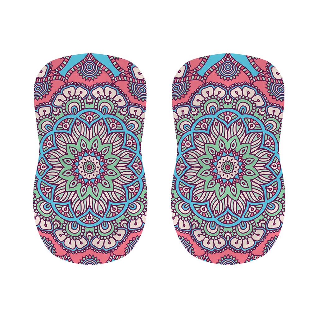 Pastel Mandala Bohemian Pattern Print Bar Stool Covers
