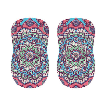 Pastel Mandala Bohemian Pattern Print Bar Stool Covers