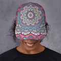 Pastel Mandala Bohemian Pattern Print Baseball Cap