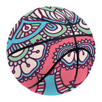 Pastel Mandala Bohemian Pattern Print Basketball