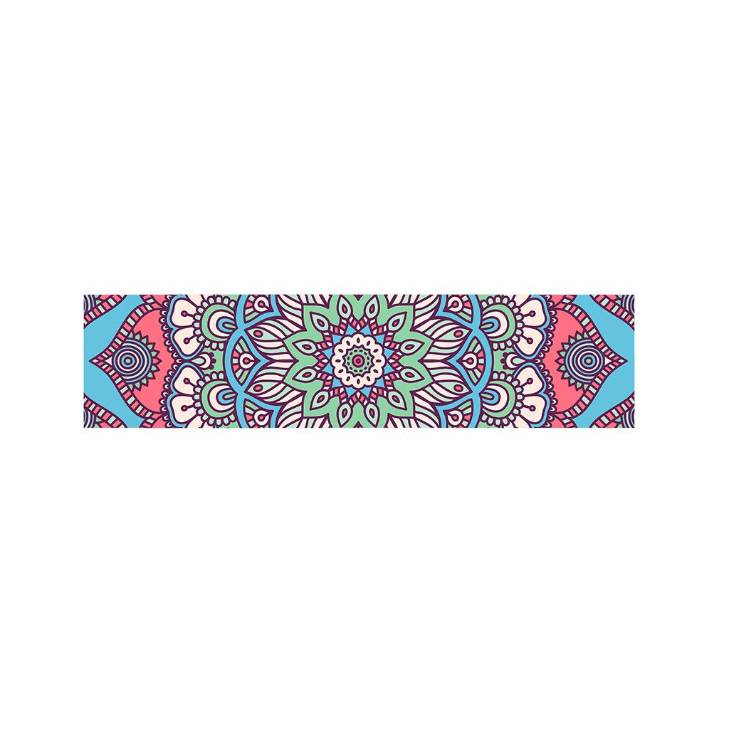 Pastel Mandala Bohemian Pattern Print Bed Runner