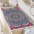Pastel Mandala Bohemian Pattern Print Changing Pad Cover
