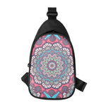 Pastel Mandala Bohemian Pattern Print Chest Bag