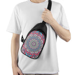 Pastel Mandala Bohemian Pattern Print Chest Bag
