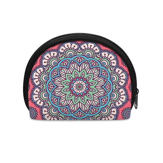 Pastel Mandala Bohemian Pattern Print Coin Purse